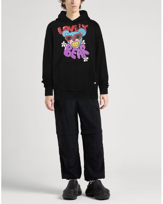 INBETWEENERS Black Sweatshirts for men