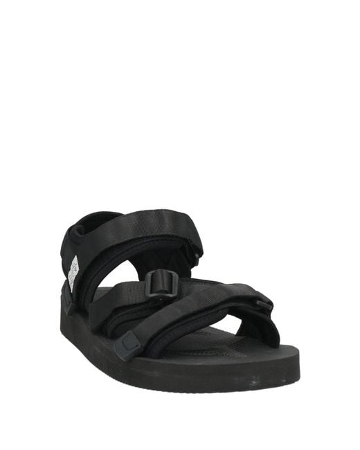 Suicoke Black Sandals for men