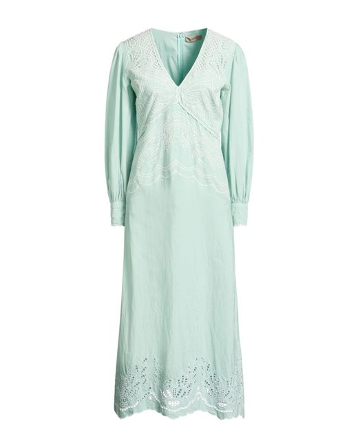 Twinset Green Maxi Dresses