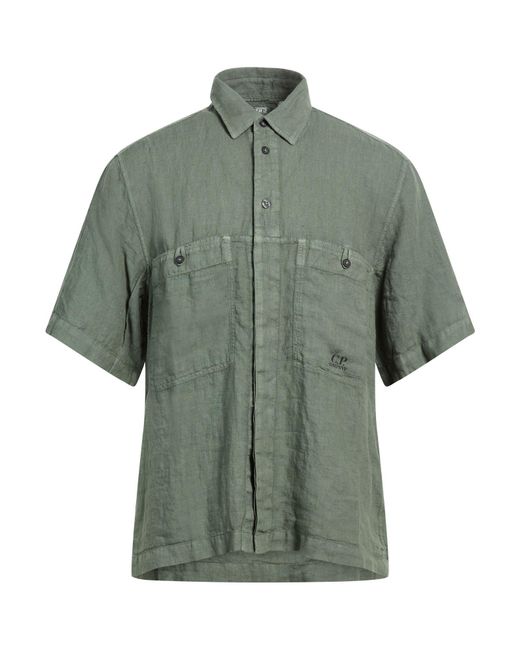 C P Company Green Shirt for men