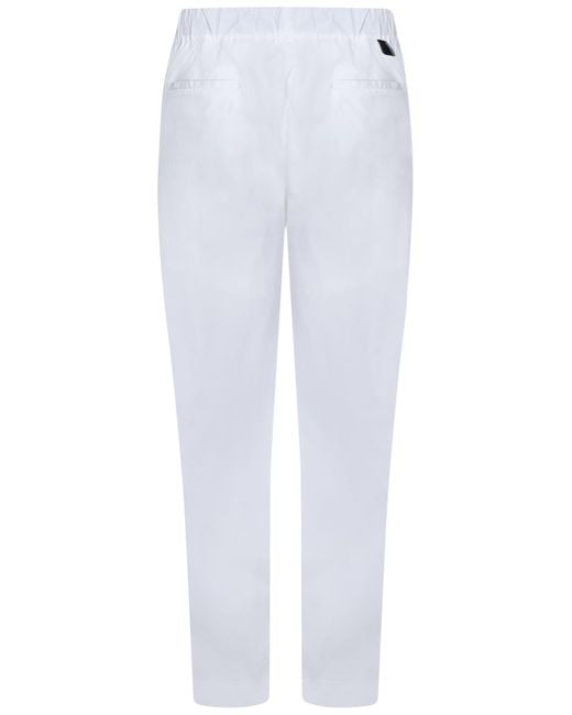 Pantalone di Low Brand in White da Uomo