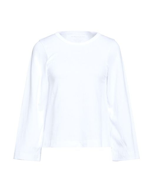 Majestic Filatures White T-Shirt Organic Cotton