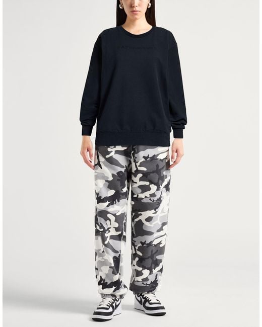 EA7 Blue Sweatshirt Cotton, Elastane