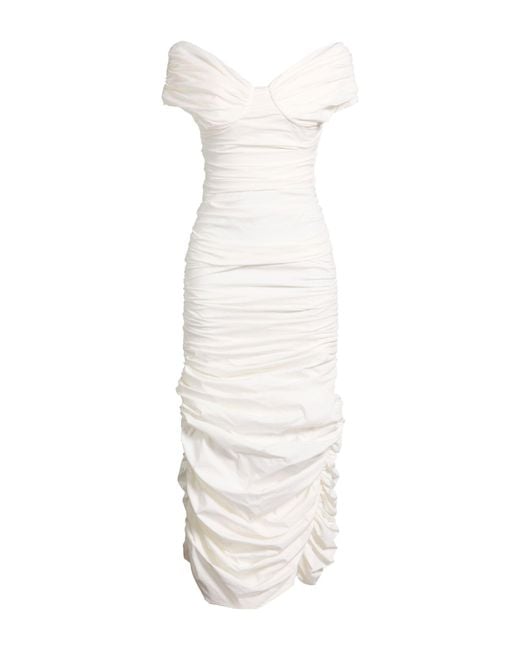 GIUSEPPE DI MORABITO White Maxi Dress