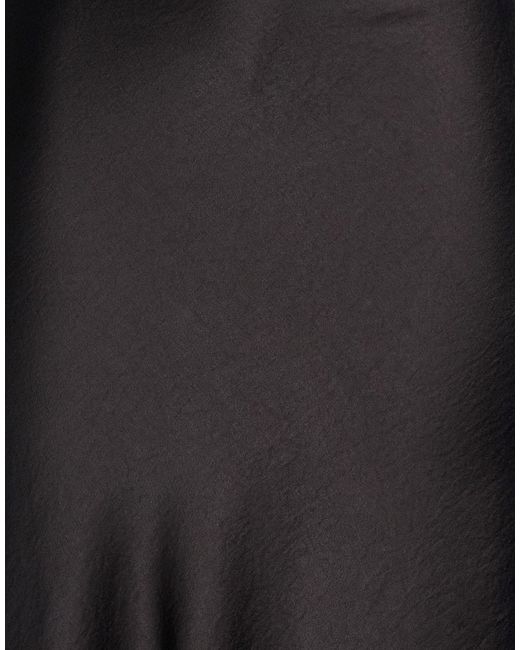 Jucca Black Maxi Skirt Polyester