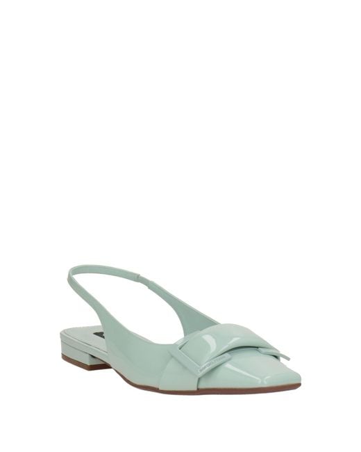 Sergio Rossi Green Ballet Flats