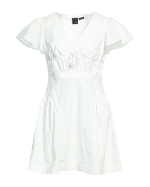 Pinko White Mini Dress