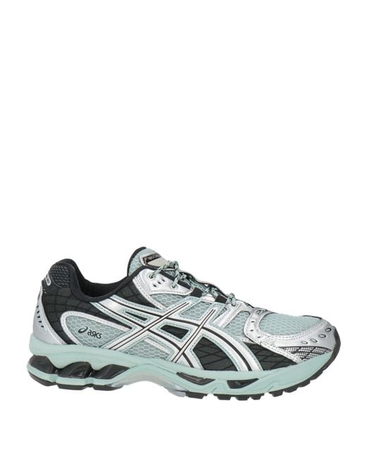 Asics Metallic Sneakers Textile Fibers, Leather