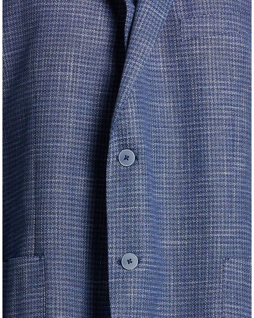 DIGEL Blue Blazer Polyester, Viscose, Elastane for men