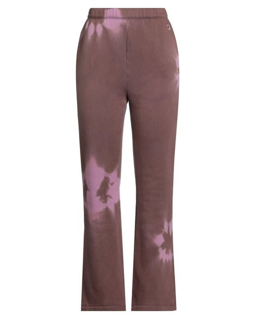 Champion Purple Pants Cotton, Polyester