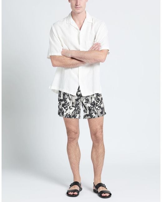 Grifoni White Shorts & Bermuda Shorts for men