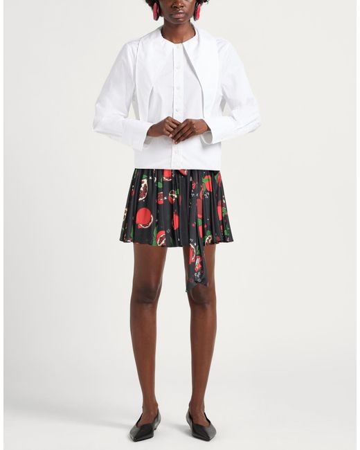 Aniye By Red Mini Skirt Polyester, Elastane