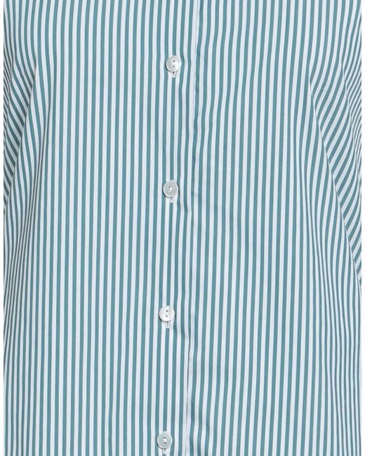 Xacus Blue Deep Shirt Cotton, Polyamide, Elastane