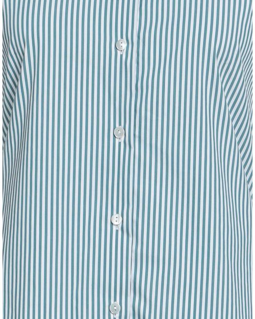 Xacus Blue Deep Shirt Cotton, Polyamide, Elastane