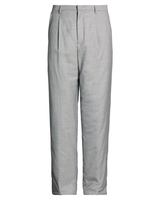 Emporio Armani Gray Pants for men