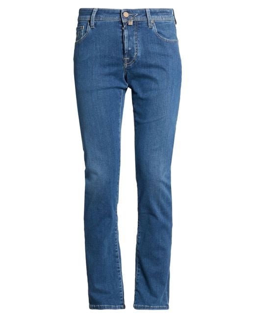 Jacob Cohen Blue Jeans Cotton, Polyester, Elastane for men