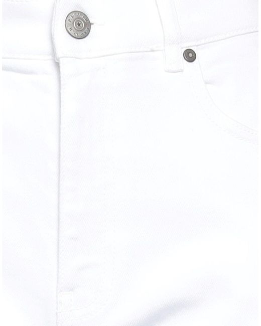 P.A.R.O.S.H. White Jeans Cotton, Elastane