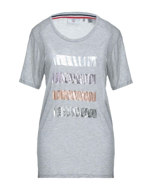 Rossignol Gray Light T-Shirt Polyester, Cotton