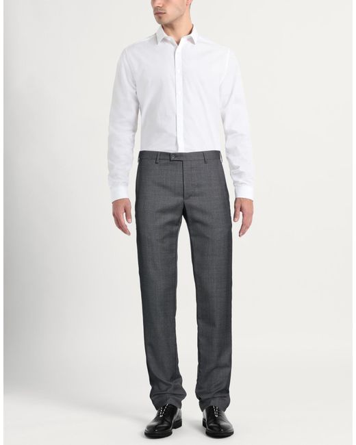 Lanvin Gray Pants Wool for men