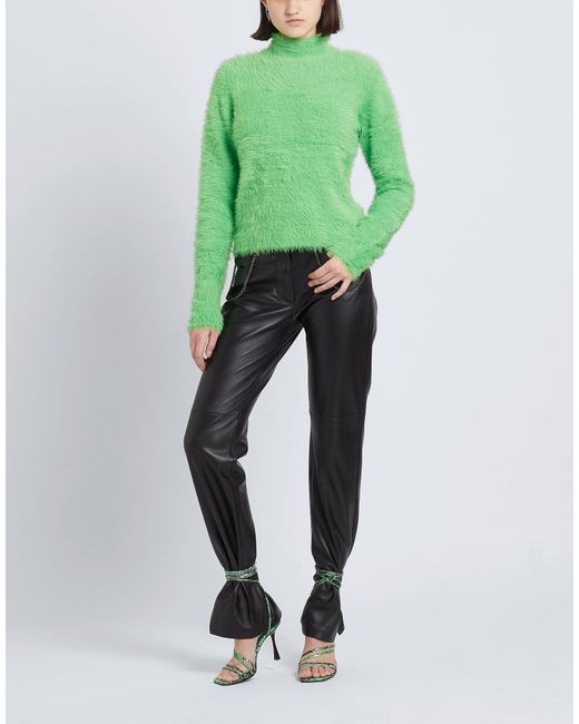 8 by YOOX Green Turtleneck