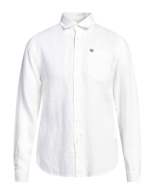 Napapijri Hemd in White für Herren