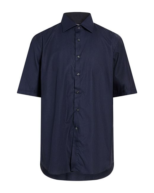 Canali Blue Shirt for men