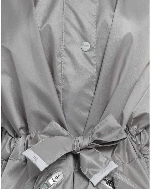 Herno Gray Jacket Polyamide, Polyurethane