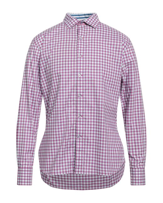 Robert Graham Purple Shirt for men