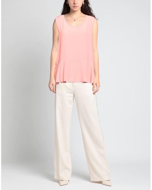 Twenty Easy By Kaos Pink Top