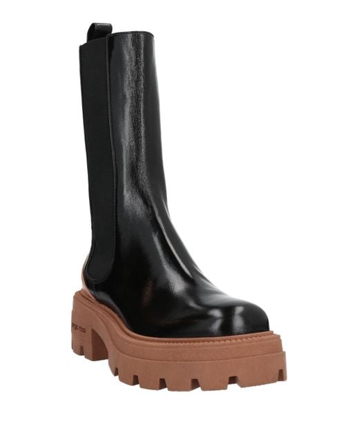 Sergio Rossi Black Ankle Boots