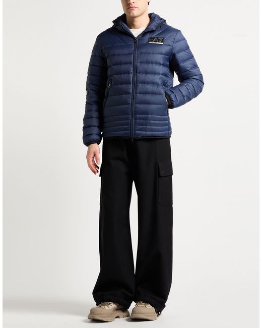 EA7 Blue Puffer for men