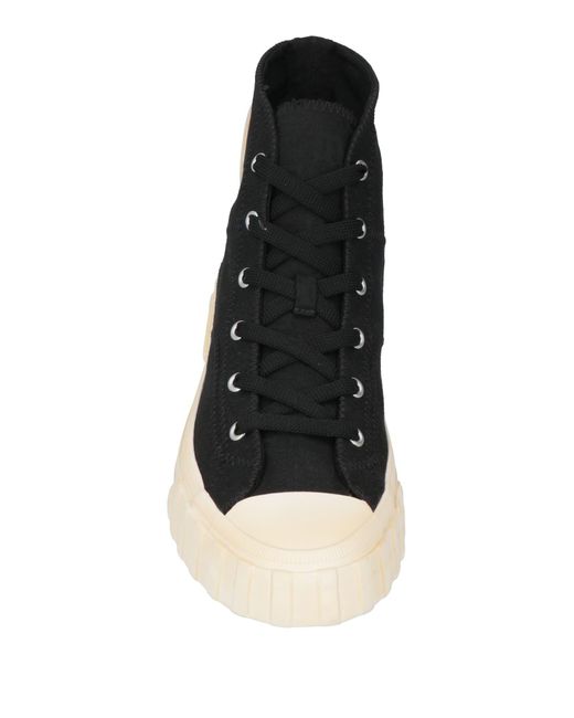 M I S B H V Black Trainers for men