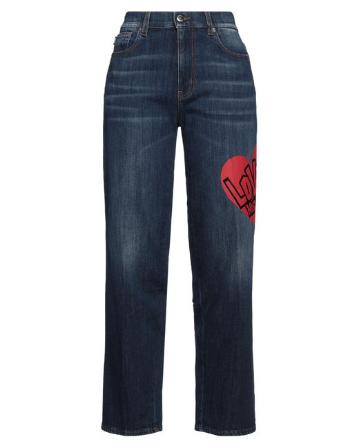 Pantaloni Jeans di Love Moschino in Blue