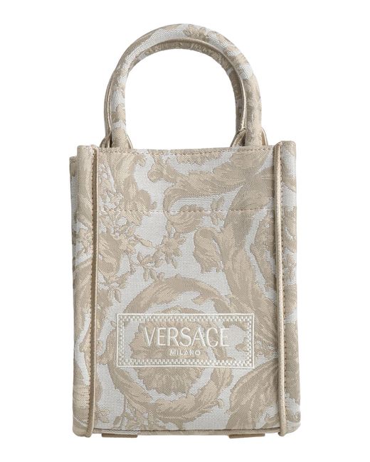 Versace Gray Handbag