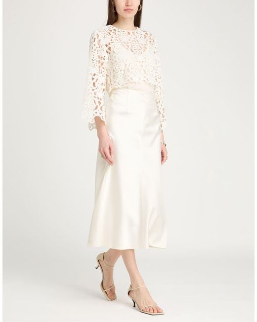 Co.Go White Ivory Top Cotton, Polyester