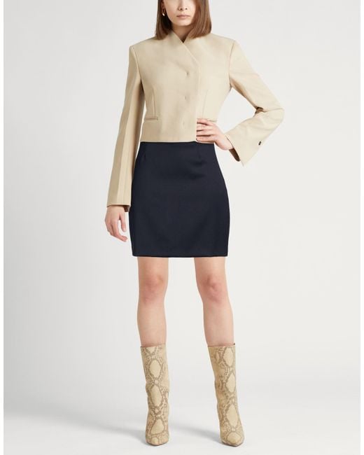 Lardini Blue Mini Skirts