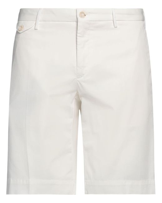 Incotex White Shorts & Bermuda Shorts for men