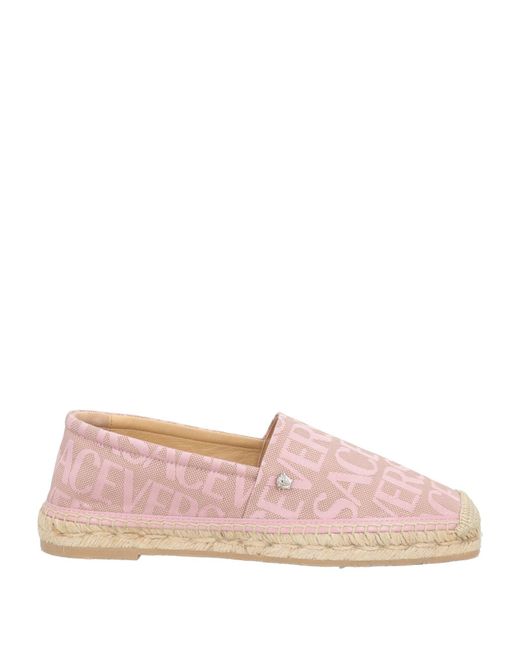 Versace Pink Espadrilles