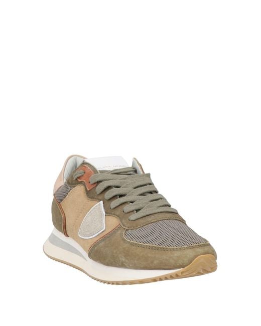 Philippe Model Brown Trainers