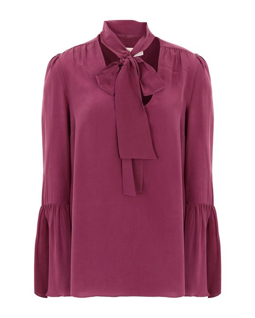 MICHAEL Michael Kors Purple Blouse