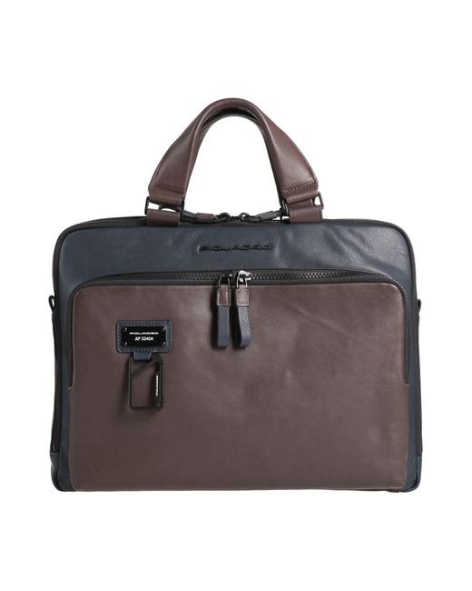 Borsa A Mano di Piquadro in Black da Uomo