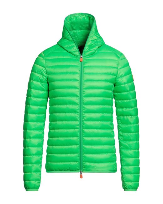 Save The Duck Green Puffer for men