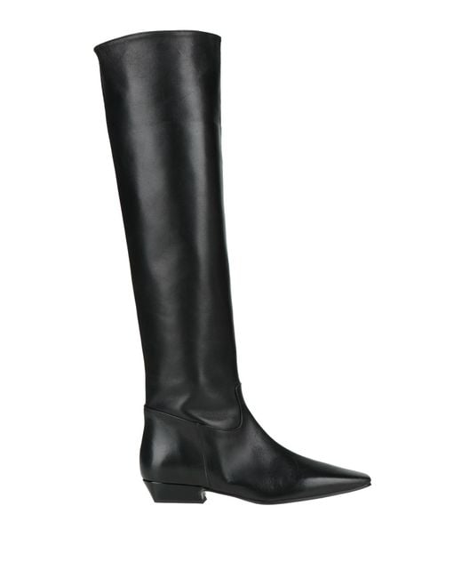 J.A.P. JOSE ANTONIO PEREIRA Black Boot Leather