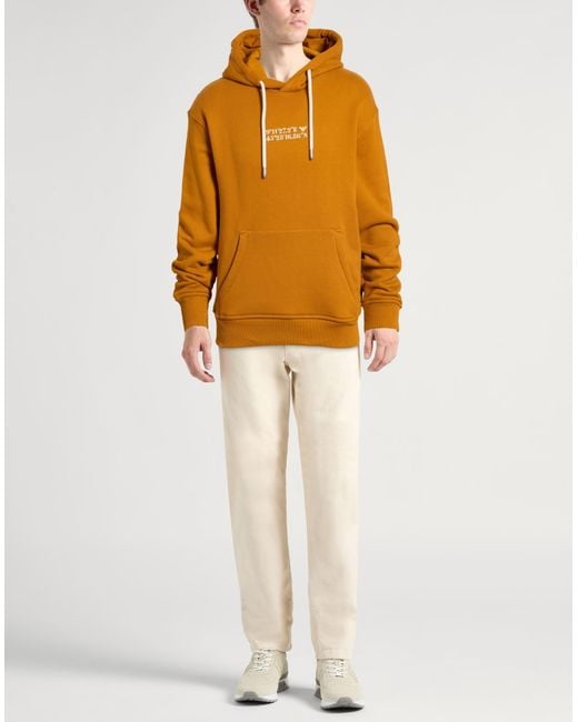 Emporio Armani Orange Sweatshirt for men