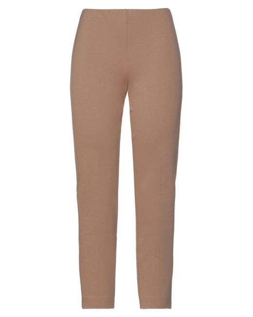 Marella Natural Pants Viscose, Polyamide, Elastane