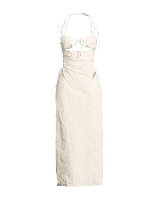 Jacquemus White Midi Dresses
