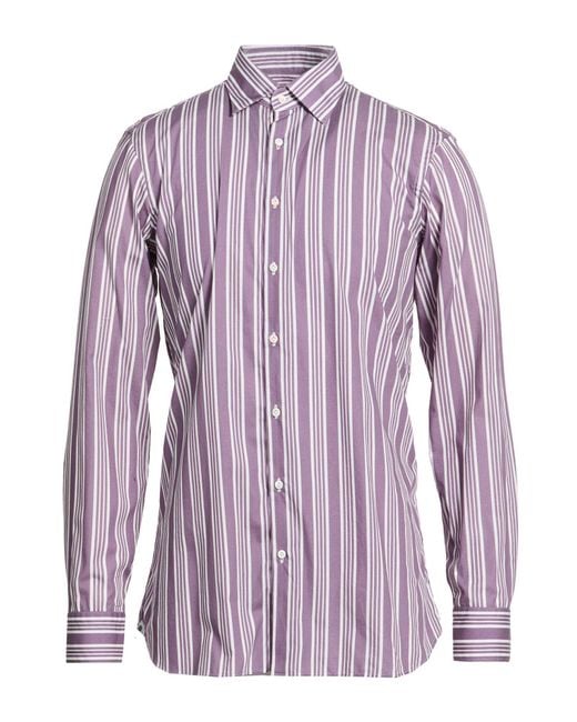 Gabriele Pasini Purple Shirt for men