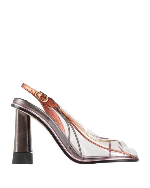 Marco De Vincenzo Pink Sandals Pvc