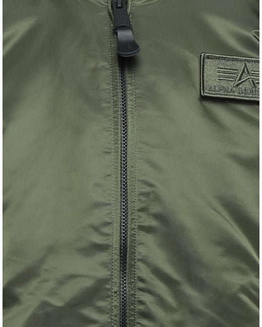 Alpha Industries Green Jacket Nylon for men