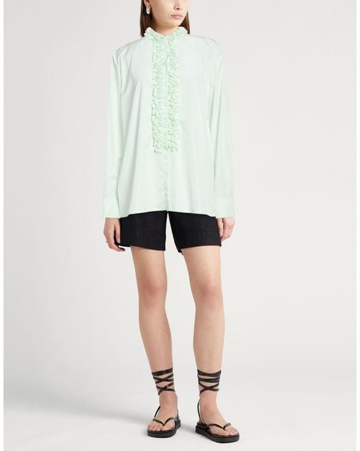 Jil Sander Green Shirts